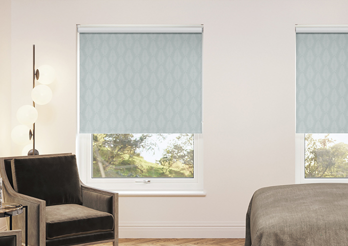 Fern Leaves, Rain - Twist&Fit Roller Blind - Image 3